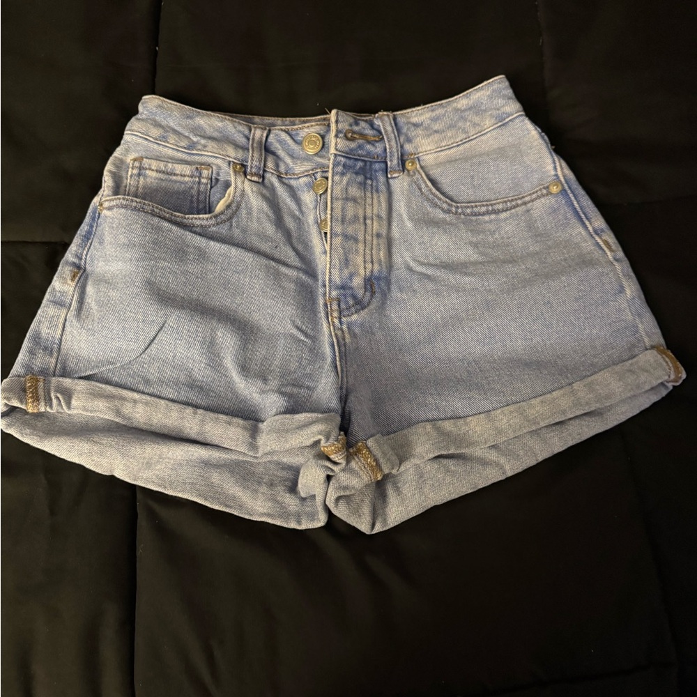 Light Blue Women's Jean Shorts